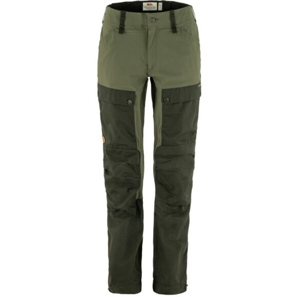 New Fjallraven Women's Keb Trouser Curved, Eur 38/US 29,Deep Forest-Laurel Green - Picture 1 of 7